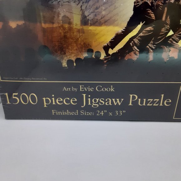New SunsOut The Constitution Evie Cook 1500 Piece Jigsaw Puzzle‎ 24" × 33" - Picture 3 of 10